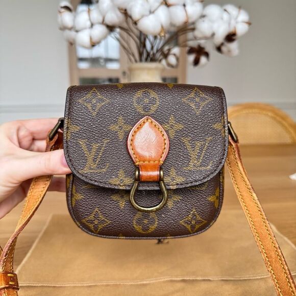 ✅AUTH✅LOUIS VUITTON SAINT CLOUD MINI BAG - Picture 3 of 15